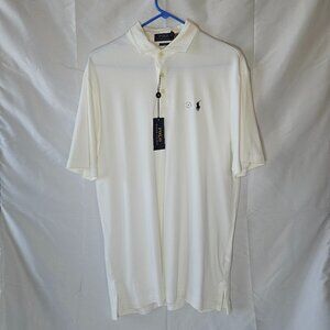 NWT Polo Ralph Lauren Classic Fit Polo Shirt – White – Men’s Medium
